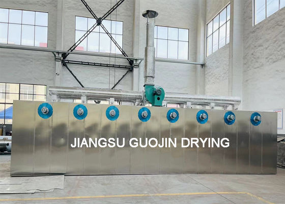 SS316 Malzeme GMP Tünel Kurutma Fırını Tuz Kurutma günde 2 ton