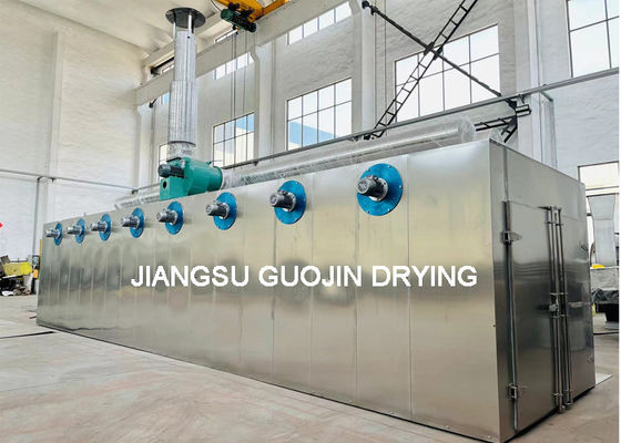 2ton/d Tuz Paslanmaz Çelik 316L GMP Standart Tünel Kurutma Fırını