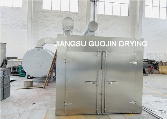 66KW 384 Tepsiler SS316L GMP Standart Tünel Kurutma Fırını Tuz Kurutma Makinesi