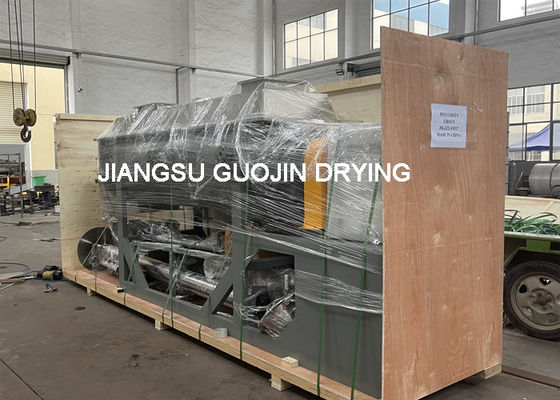 3kw Güç KJG-5 İçi Boş Kürek Kurutma Makinesi Paslanmaz Vakumlu Kurutma Makinesi