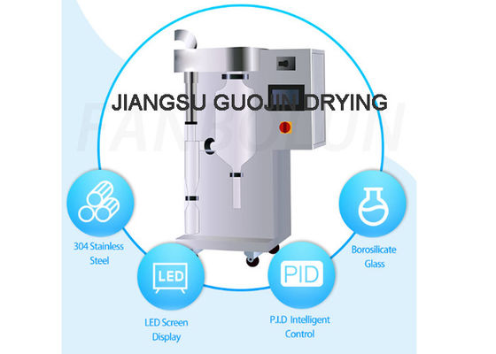 Mini Yumurta Süt Tozu Yapma Makinesi Atomizer Santrifüj Lab Sprey Kurutucu
