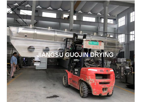 Nem buharlaştırma için titreşimli motorlu sıvı yatak kurutma makinesi 290-420kg/saat Kapasite