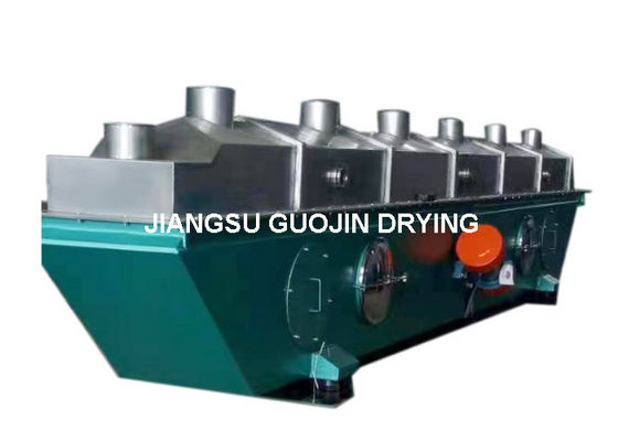 Verimlilik titreşimli motorlu sıvı yatak kurutma makinesi 14.4 M2 yatak alanı 290-420kg/saat Kapasite