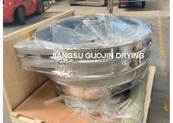 Kapasite Gıda titreşimli ekran 1-4 güverte katmanlı dairesel titreşimli filtre