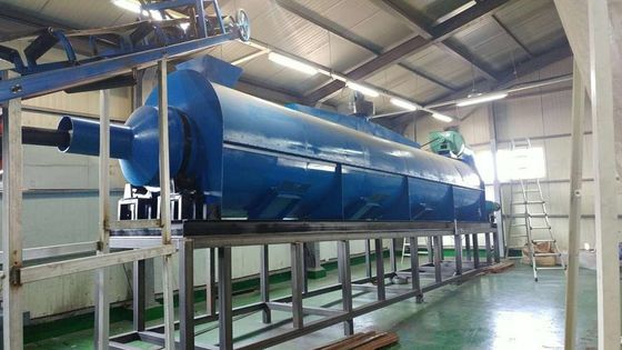 Paslanmaz Çelik İnek / Tavuk Gübresi Döner Kurutma Makinesi