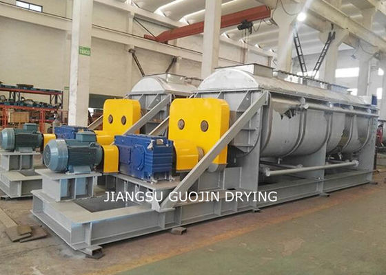 Kimyasal İşleme İçin 4KW 9M2 Termal Yağ Isıtma Kürek Kurutucu