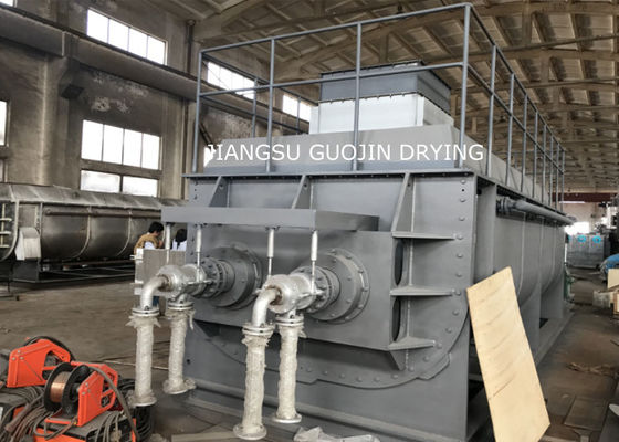 200M2 Isı Transfer Alanı Sivil / Belediye Çamuru İçi Boş Kürek Kurutucu