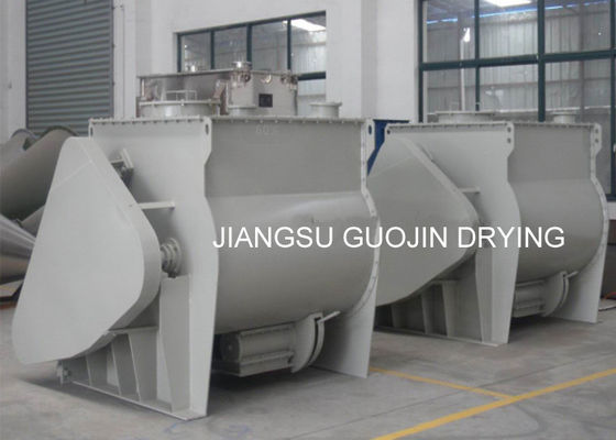 Hayvan Yemi Tozu 5.5KW Çift Şaftlı Kürek Karıştırıcı 180kg / toplu