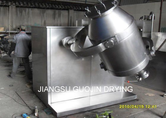 Gıda Tozu İçin 200L Üç Boyutlu Karıştırıcı 12r / dak