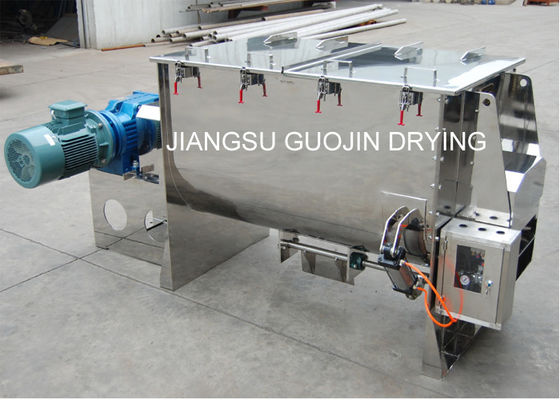 Toz için 66rpm Yatay Şerit Kürek Karıştırma Makinesi