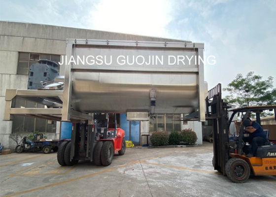 5.5KW 66R / Min SS Yatay Spiral Şerit Karıştırıcı