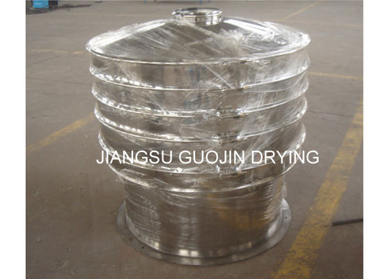 0.75KW Buğday Unu Dairesel Titreşimli Elek 1300kg / h