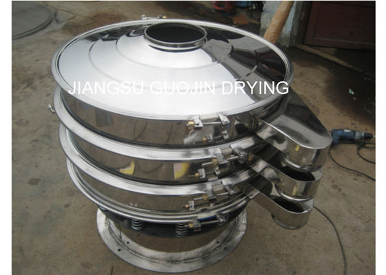 Aşındırıcı Toz için 3500kg / h 325 Mesh 4 Güverte Mini Titreşimli Elek