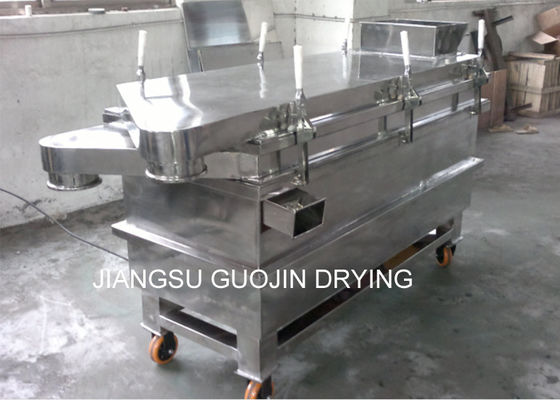 380V Dikdörtgen Titreşimli Elek 1500kg / h Modüler Sistemli