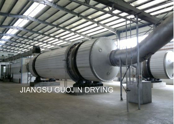 18.5KW Motorlu 6.5t / H Kömür Balçık Döner Kurutma Ekipmanı