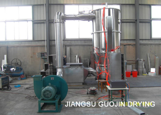 FL-60 Paslanmaz Çelik İlaç PLC Akışkan Yataklı Sprey Granülasyon 11kw