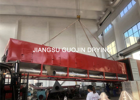 Tek Geçişli Konveyör Hasır Bantlı Kurutucu 1.6x12M Pakistan'a Sevk Edildi