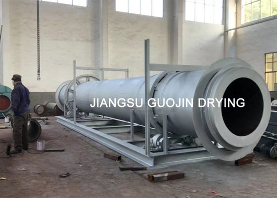 Ahşap Cips Döner Tamburlu Kurutma Makinesi Küçük HG2x12 Metre