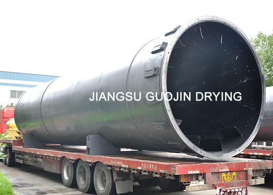 Ahşap Talaş Kurutma için 1T / H Ahşap Talaş Döner Tamburlu Kurutucu