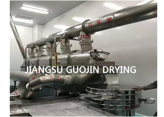 Gıda Maddeleri için 1.2x9M Sürekli Titreşimli Akışkan Yataklı Kurutucu Yatay
