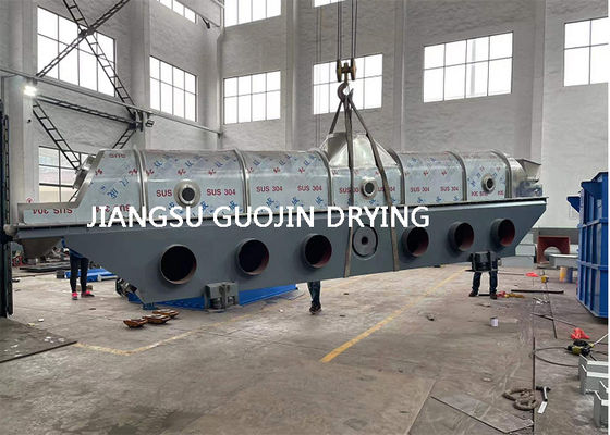 Borik Asit için Kimyasal İşleme Sürekli Akışkan Yataklı Kurutucu 0.9X7.5M