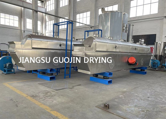Yenilebilir Deniz Rafine Tuz için Gıda Titreşimli Akışkan Yataklı Kurutucu Yatay