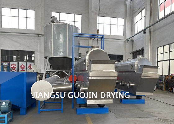 Bileşik Gübre Titreşimli Akışkan Yataklı Kurutma Makinesi 9M Uzunluk