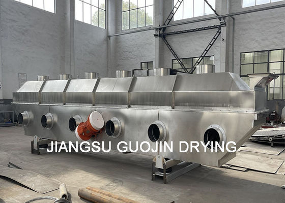 Gıda İşleme için 220-300kg / H Titreşimli Akışkan Yataklı Kurutma Makinesi