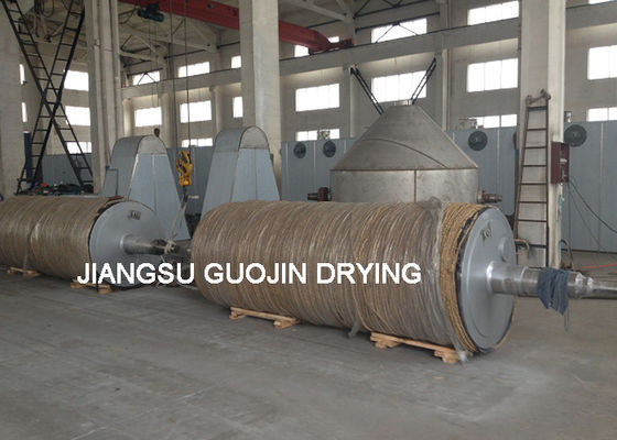 Bira Bira Mayası için Çift Silindirli Döner Tamburlu Kurutucu 150-300kg / h