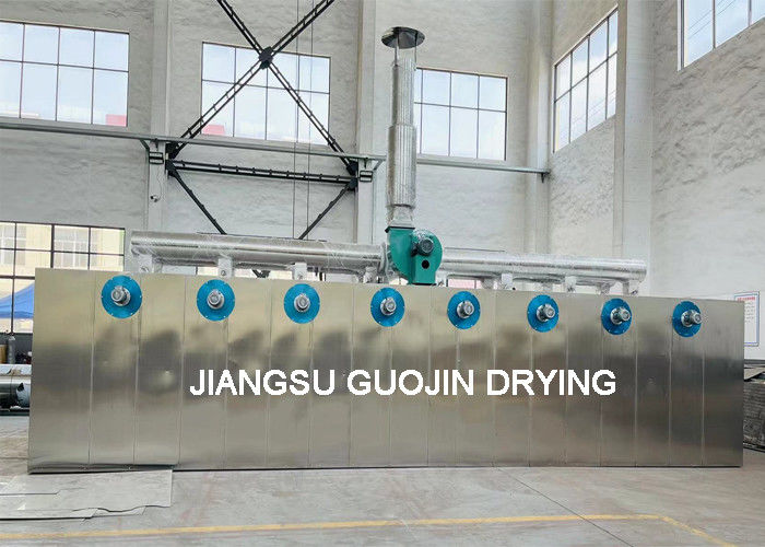Tuz Kurutma için Paslanmaz Çelik 316L GMP Tünel Kurutma Fırını Günde 2 ton
