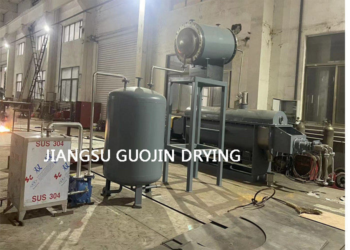 Kanatlı İki Mil KJG-10 Maleik Anhidrit İçin Vakumlu İçi Boş Kürek Kurutucu