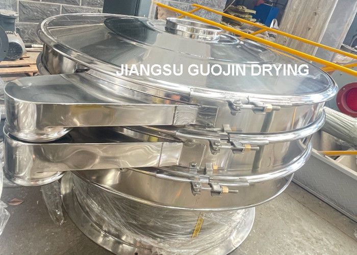 1-4 Katman 0.5-3kw titreşimli tarama ekipmanı 380V/50Hz 450-1100 Kg/h Kapasite için