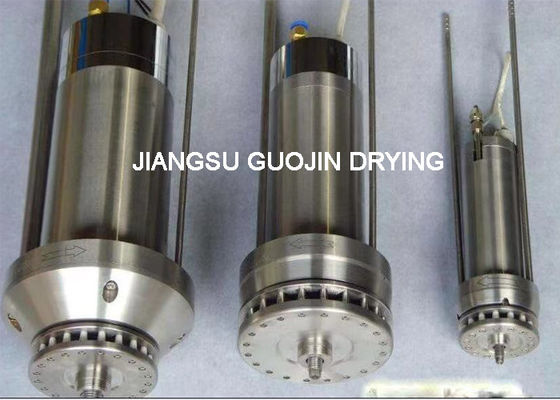 Merkezci püskürtme kurutma elektrikli döner atomizer 50kg / h su buharlaşması