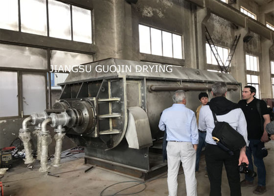 % 95 Termal Verimlilik ile Çamur Sürekli İçi Boş Kürek Kurutucu