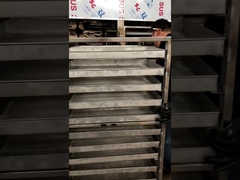 Paslanmaz Çelik CT-C-IV Gıda Sirkülasyonlu Kurutma Pişirme Fırını