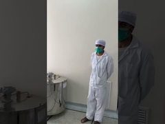 FL-60 Paslanmaz Çelik Farmasötik PLC Akışkan Yatak Spreyi Granülasyon 11kw